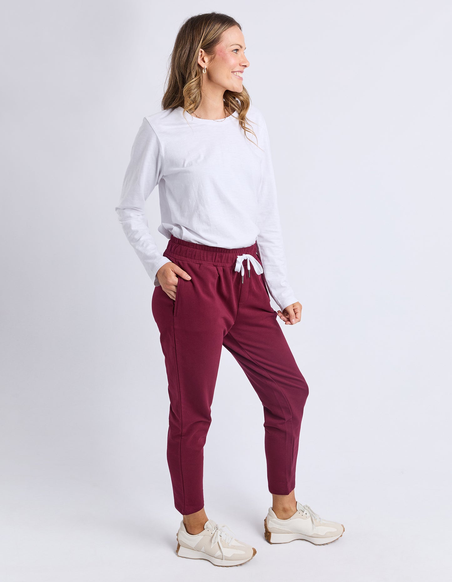 The Lobby Pant - Plum