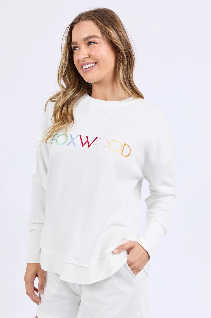 Simplified Confetti Crew - Vintage White