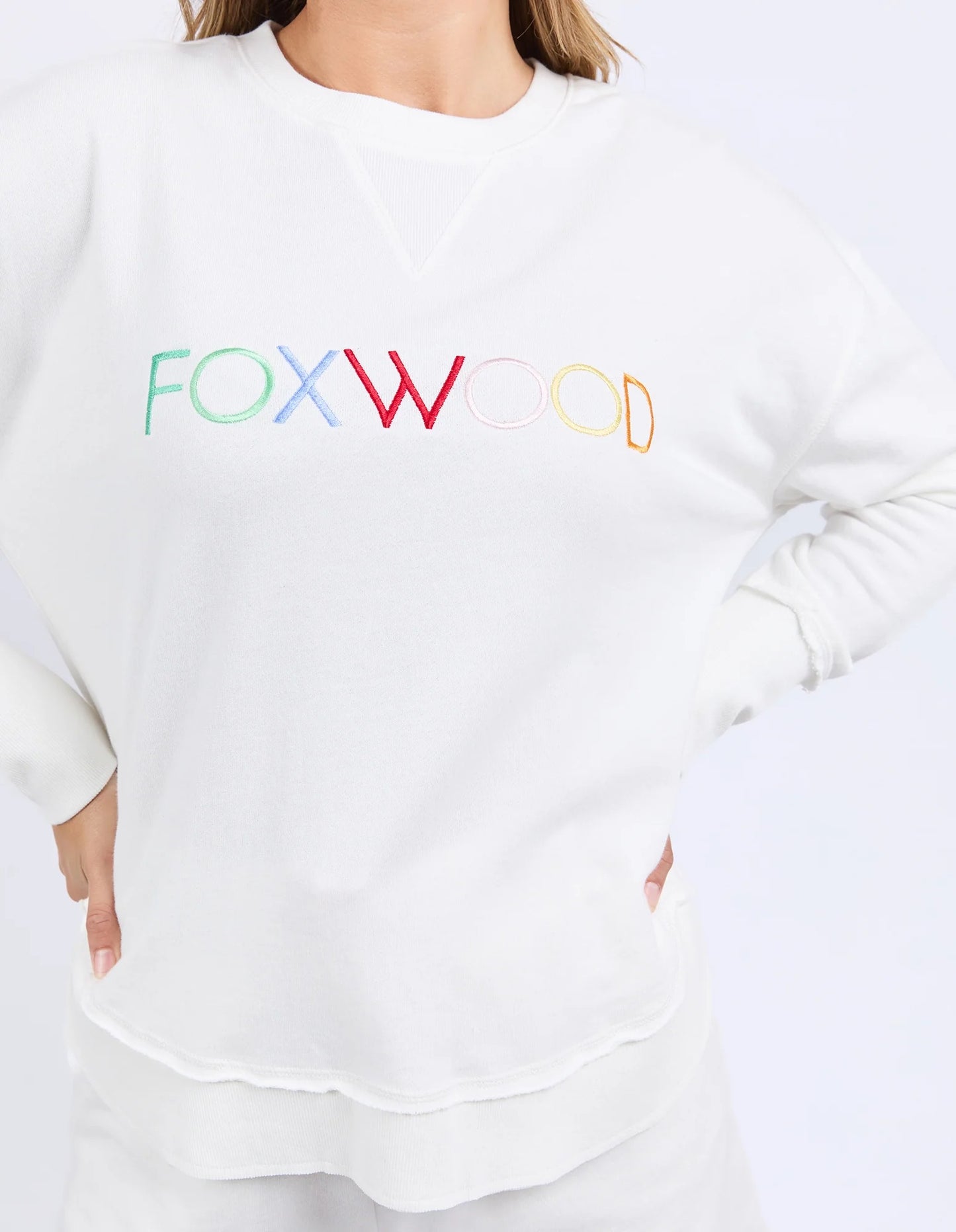 Simplified Confetti Crew - Vintage White