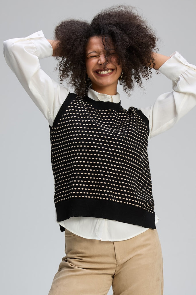 Textured Tank - Black