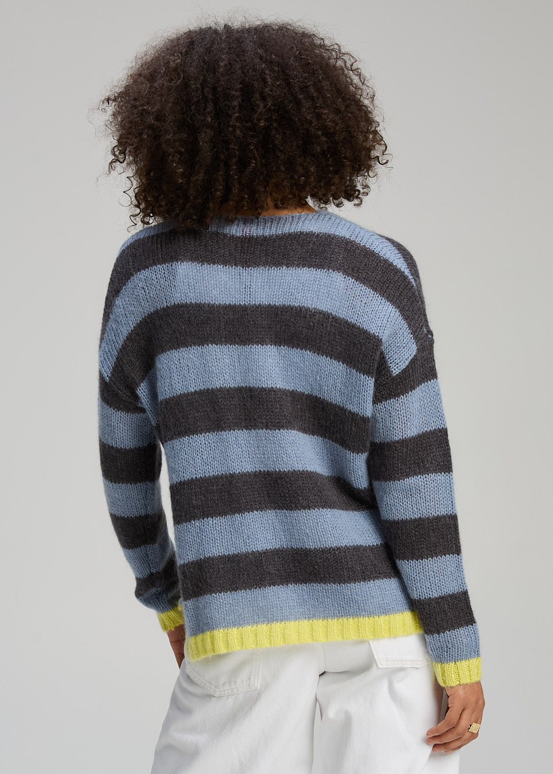 Cozy Kid Stripe V - Mist