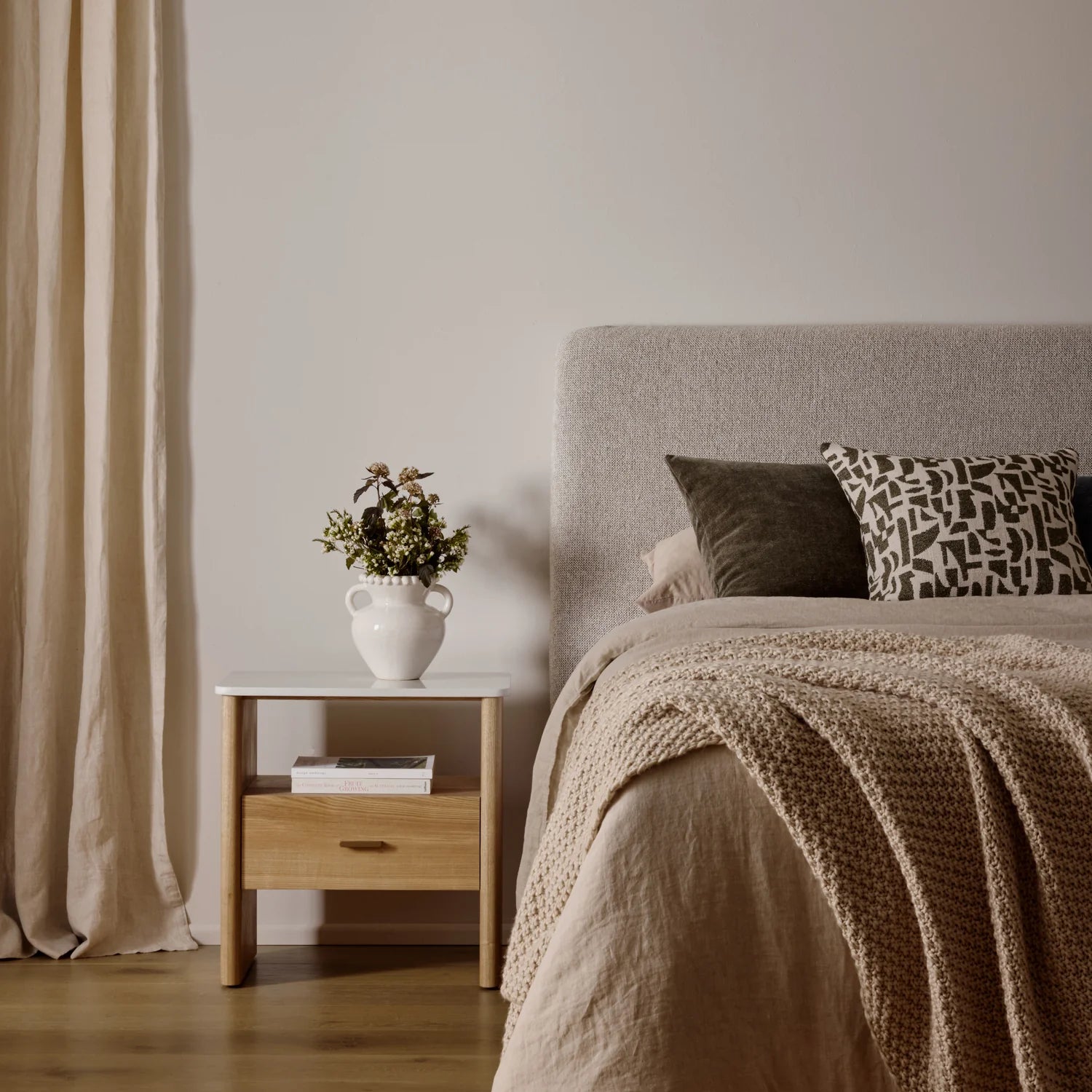 Brooklyn Cushion 50cm - Artichoke Green