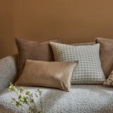 Mira Velvet Cushion 30x50cm - Fawn