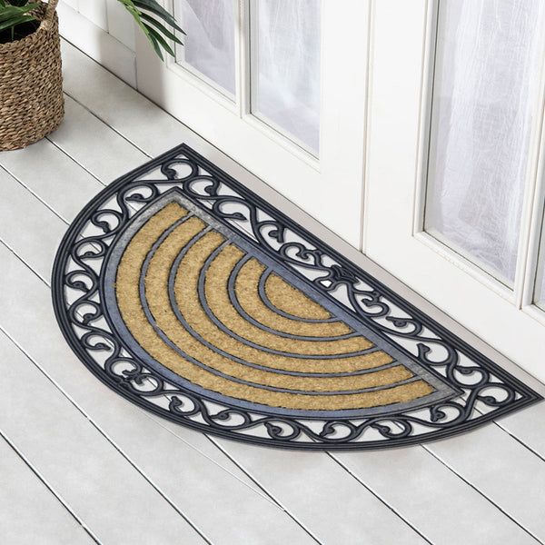 Doormat R C - 1/2 Moon 45x75cm