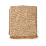 Clara Throw 160x200cm - Camel/Cream