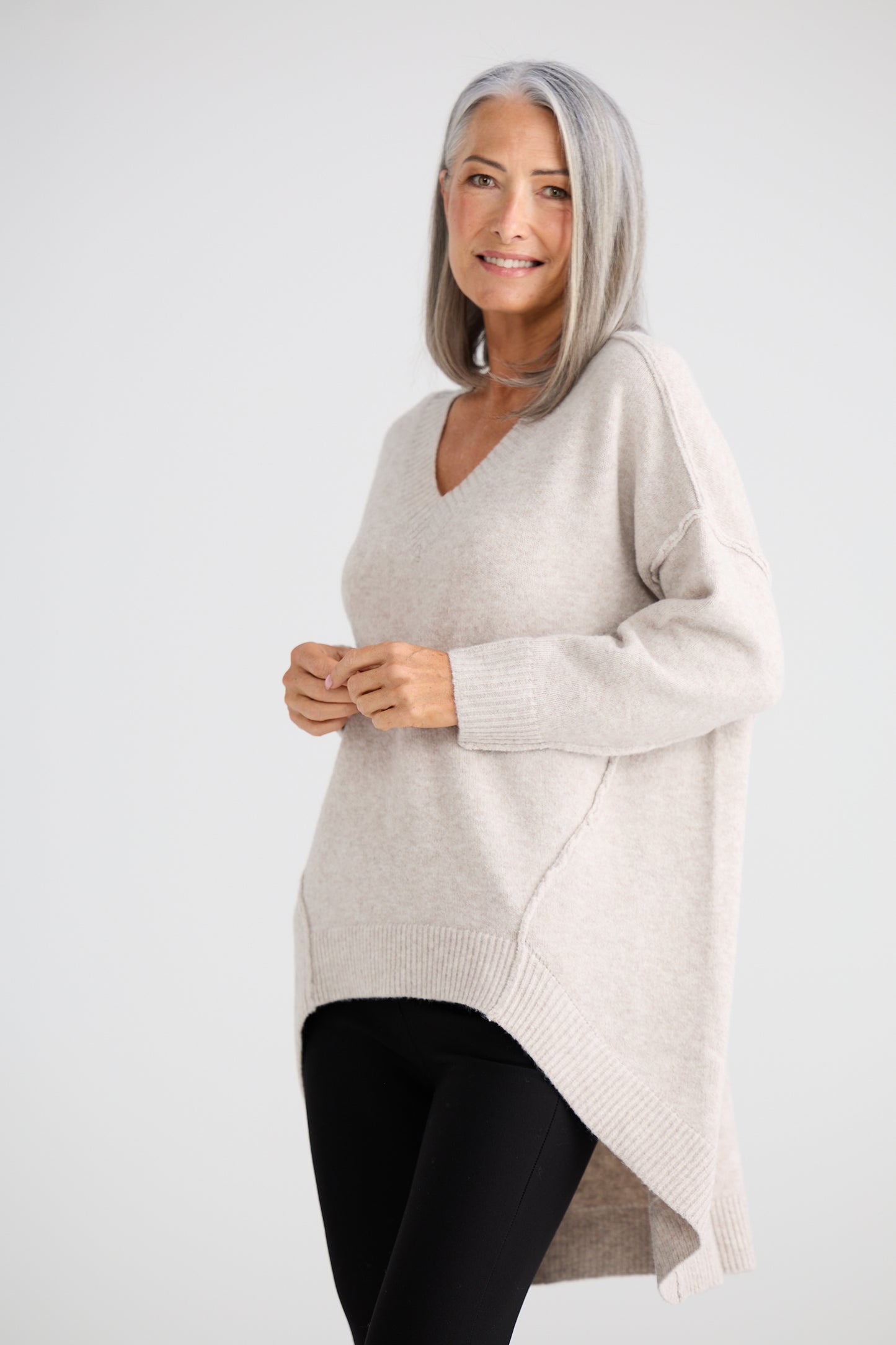 Wiltshire Knit - Oat Marle