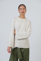 Seam Detail Knit - Dust