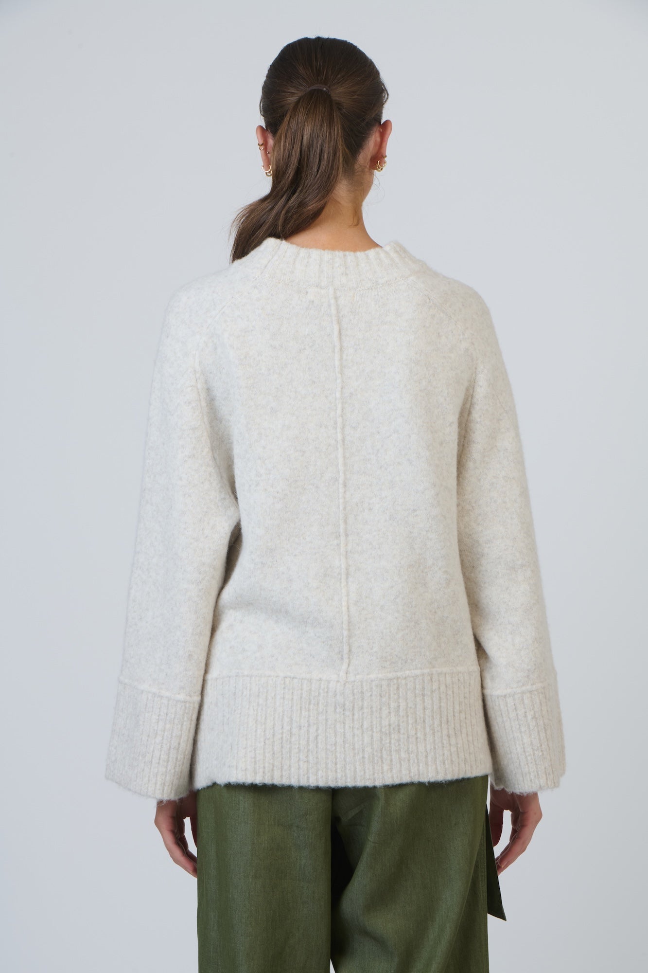 Seam Detail Knit - Dust