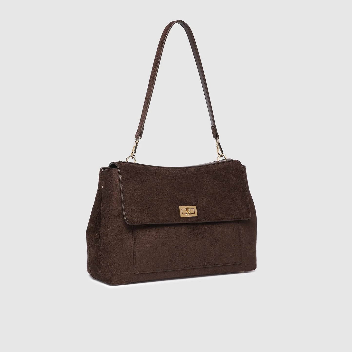Arden Suedette Shoulder Bag -