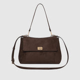 Arden Suedette Shoulder Bag -