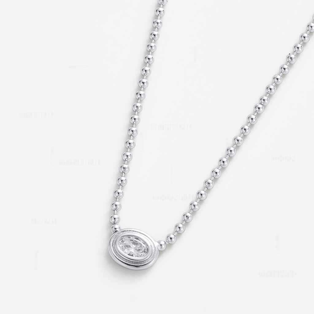 Zoe Necklace - Silver