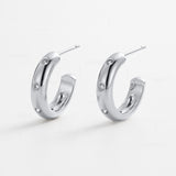 Talia Hoop - Silver