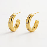 Talia Hoop - Gold