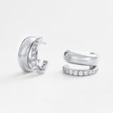 Zoe Hoop - Silver