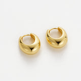 Steph Hoops Large - Gold