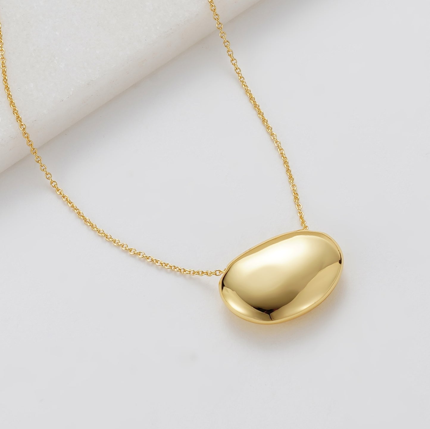Paisley Necklace - Gold