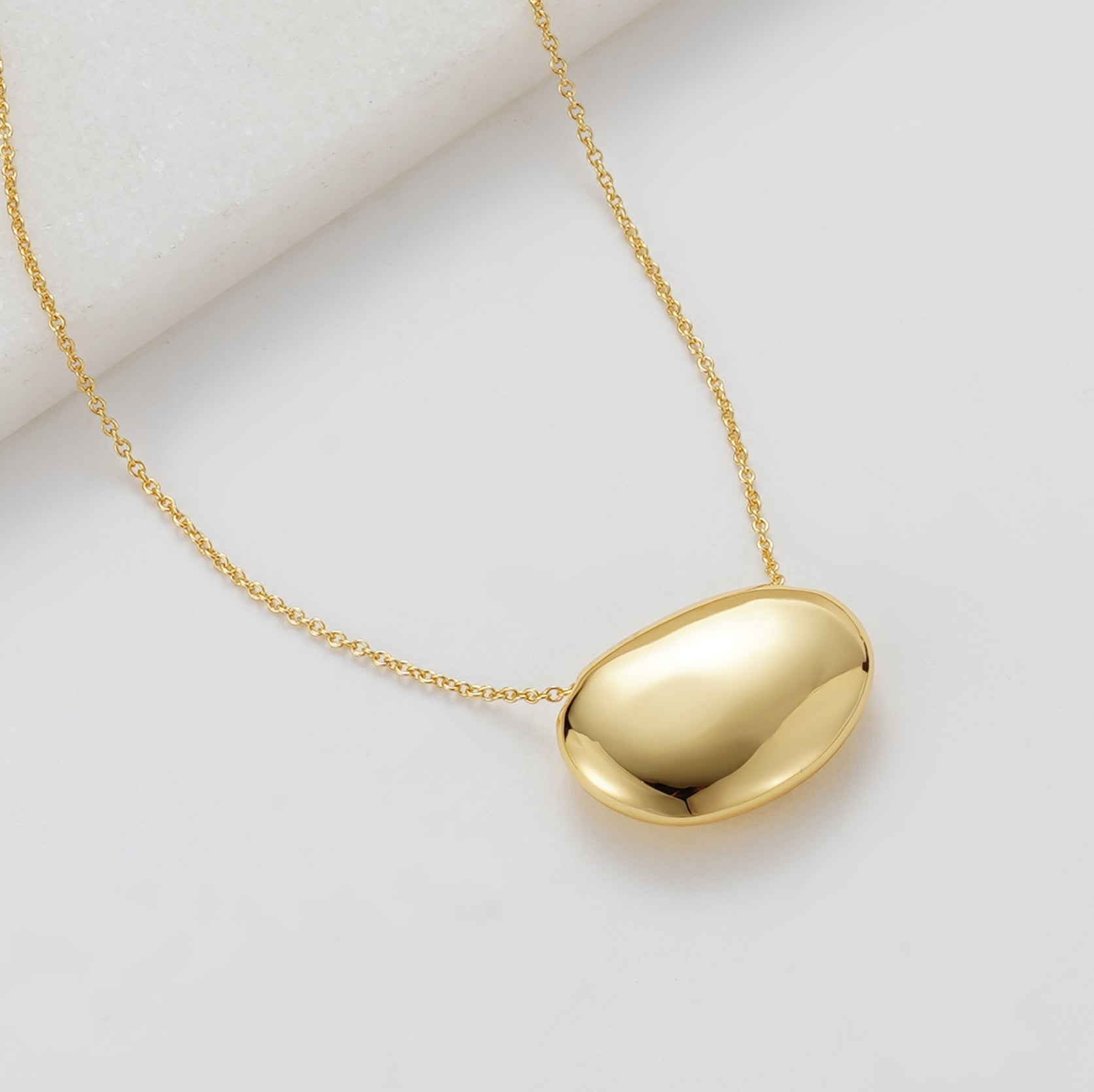 Paisley Necklace - Gold