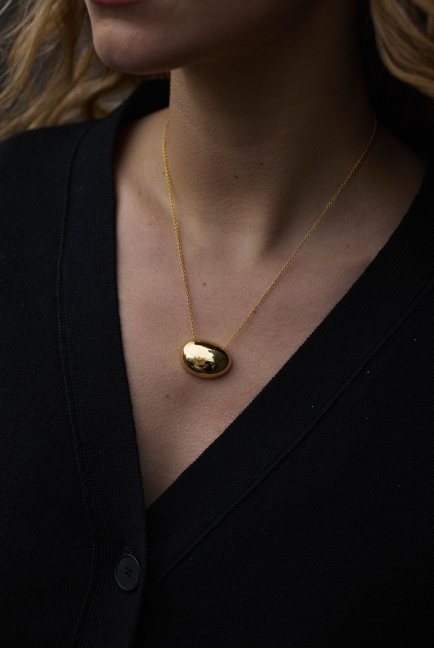 Paisley Necklace - Gold