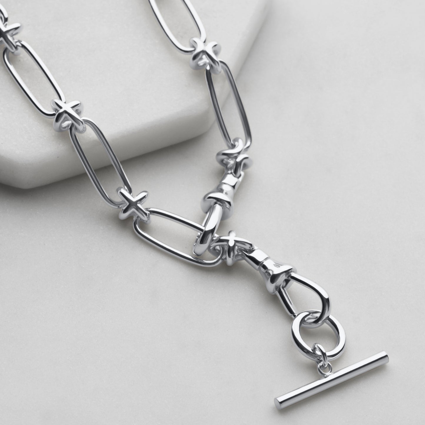 Lucia Necklace - Silver