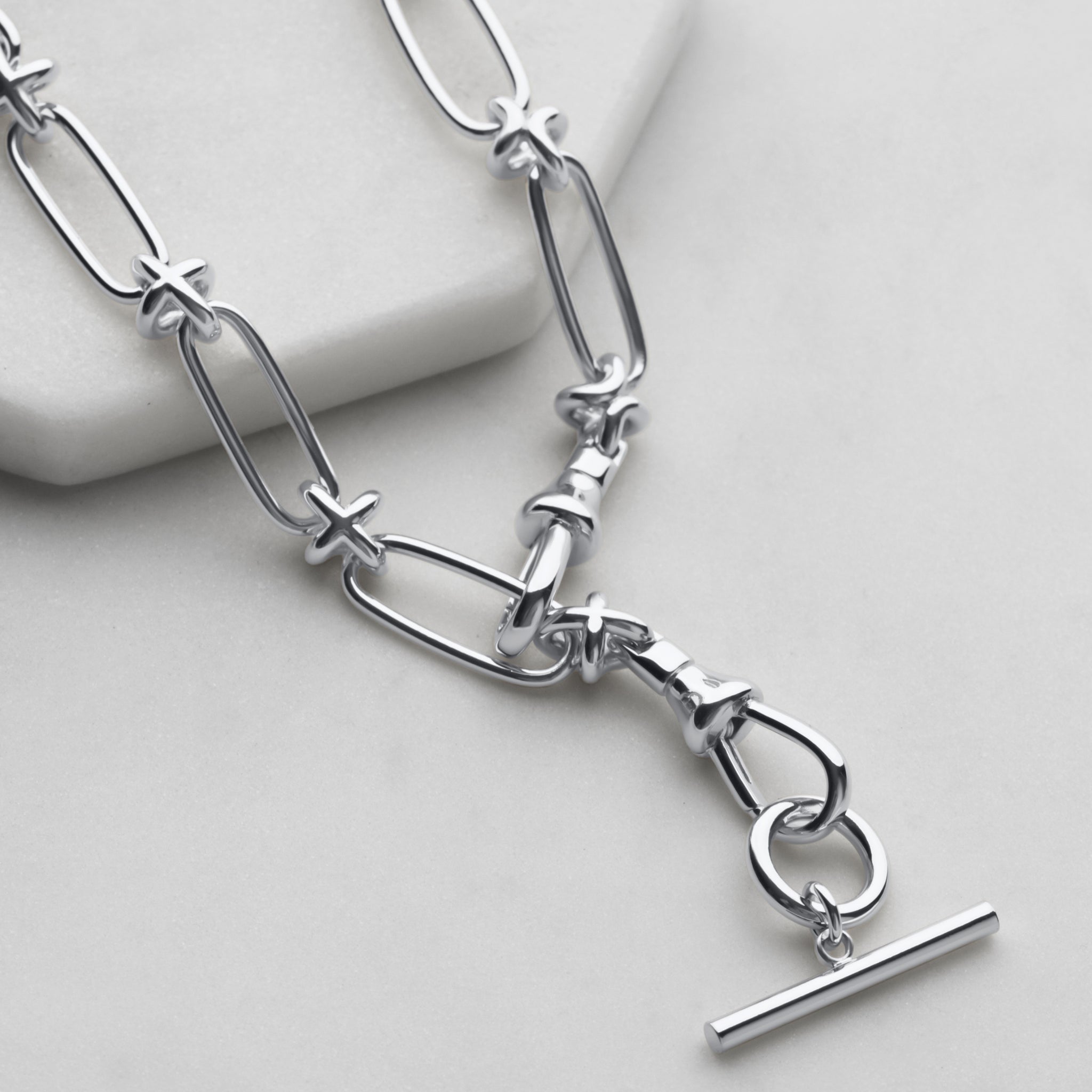 Lucia Necklace - Silver