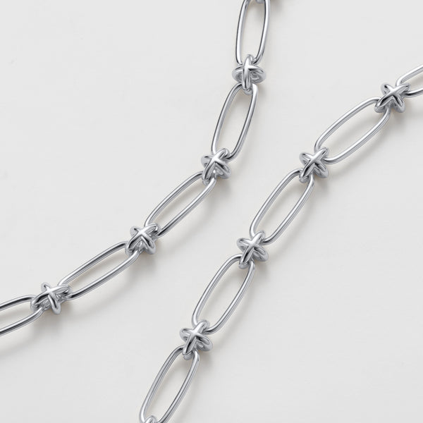 Lucia Necklace - Silver