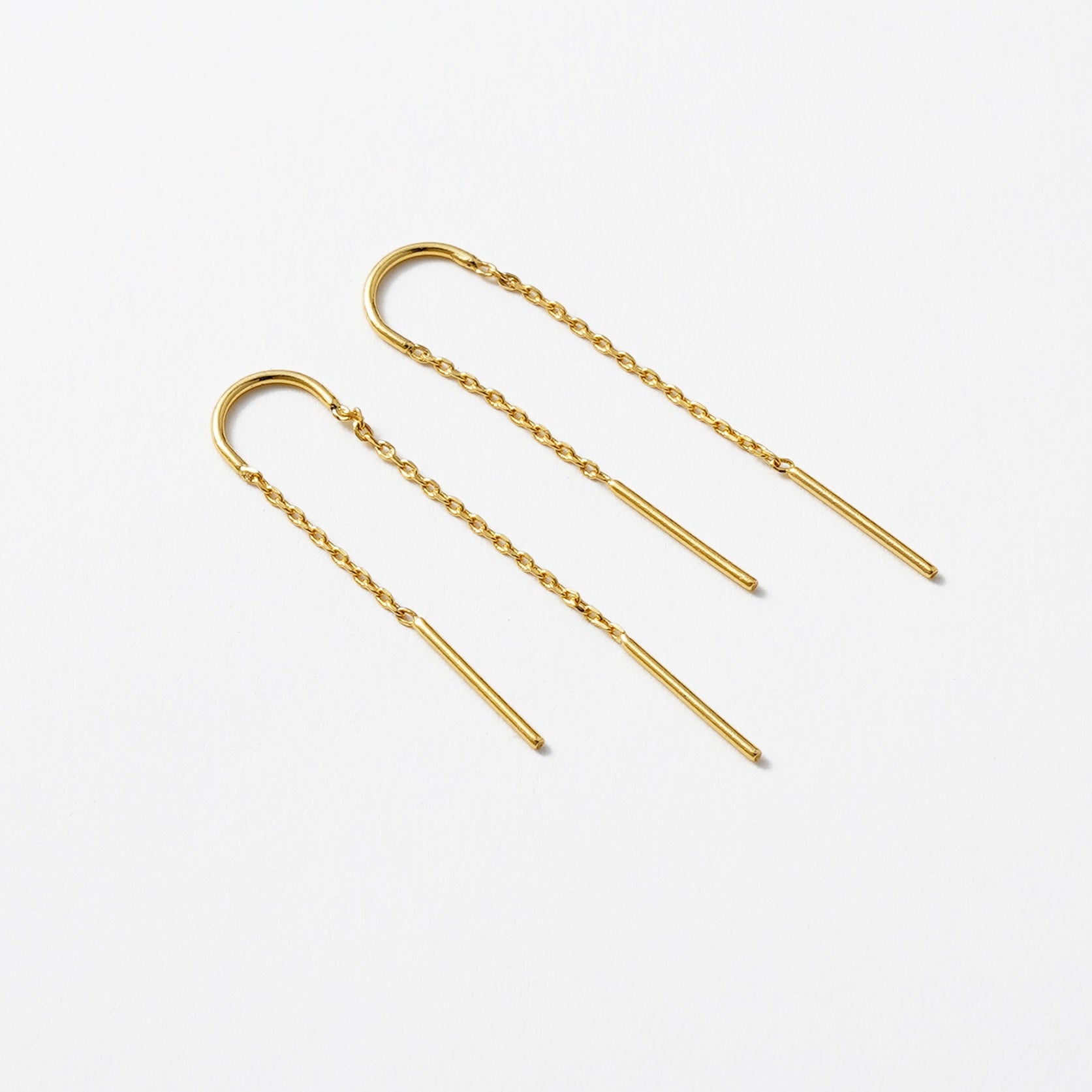 Ivy Thread Earring - Gold