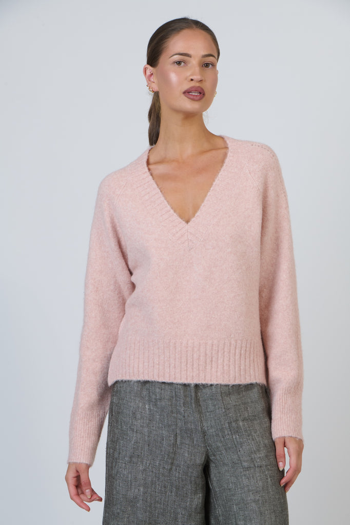 V Neck Knit - Nectar