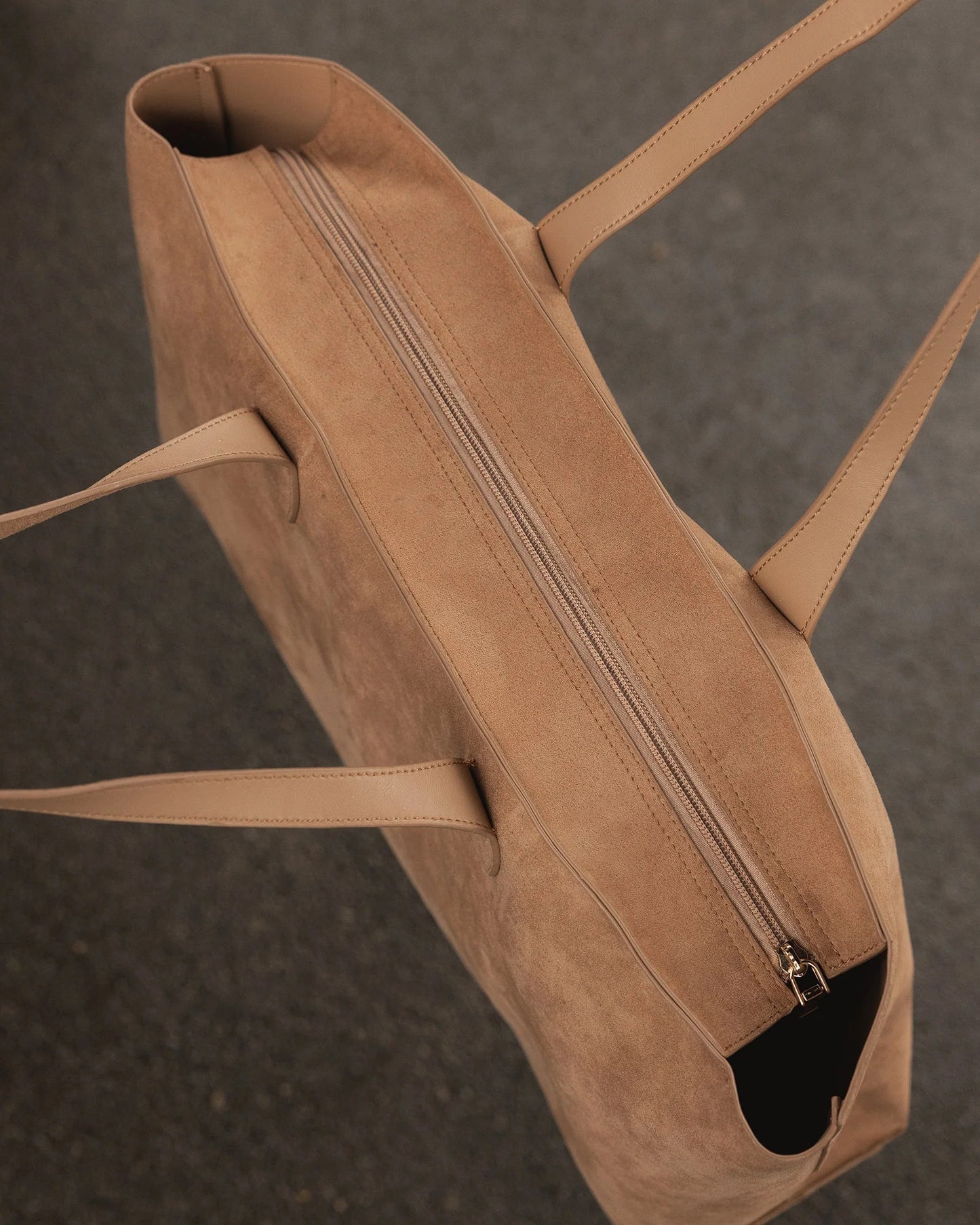 Elke Suedette Tote Bag - Honey