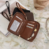 Eden Wallet - Saddle Chocolate