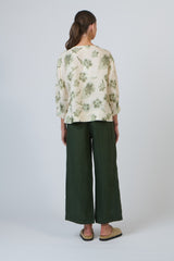 Linen Pant - Myrtle
