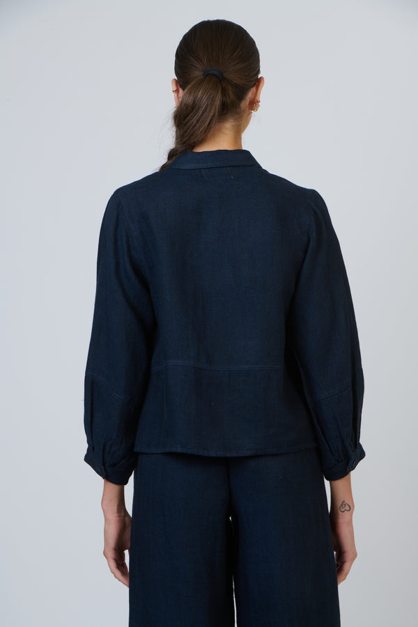 Linen Blouse - Diplomat