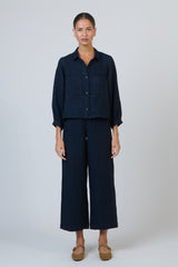 Linen Blouse - Diplomat