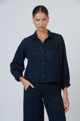 Linen Blouse - Diplomat