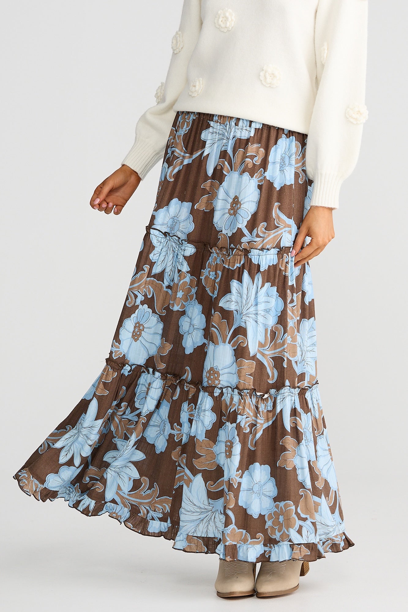 Mantra Skirt - Chocolate Ibiza