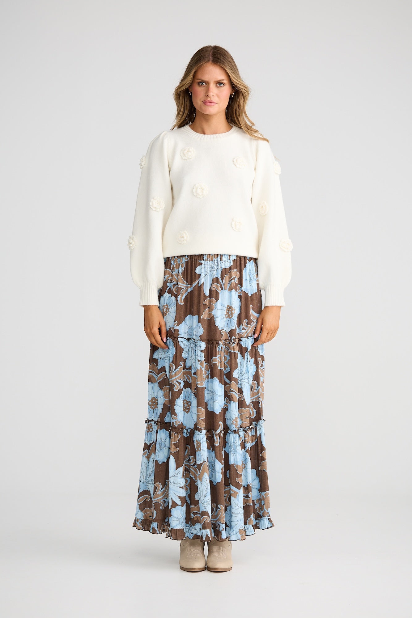 Mantra Skirt - Chocolate Ibiza