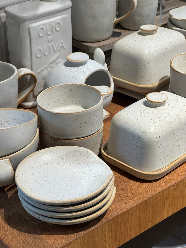 Francis Ceramic Butter Dish - 12x16.5x9cm