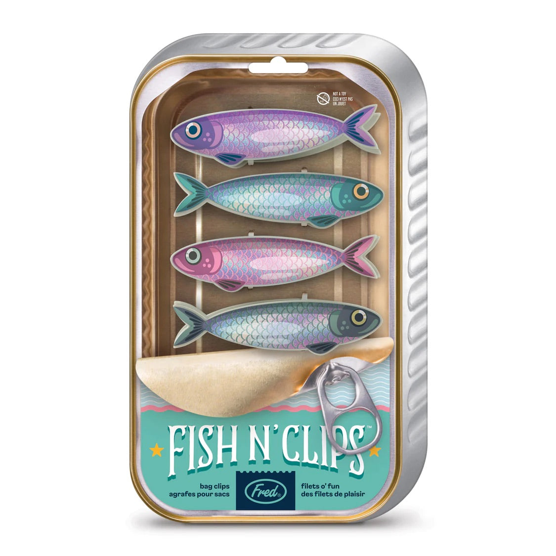 Bag Clips S/4 - Fish n Clips