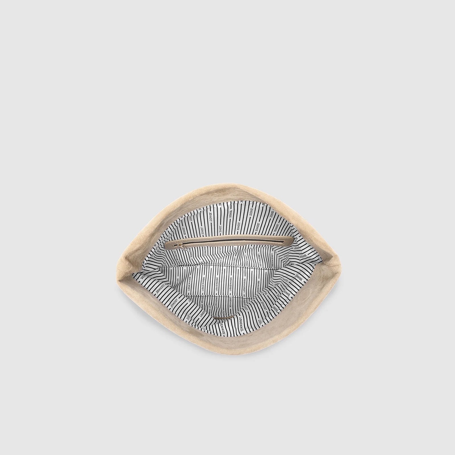 Luka Suedette Clutch - Blonde