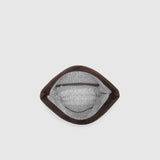 Luka Suedette Clutch - Chocolate