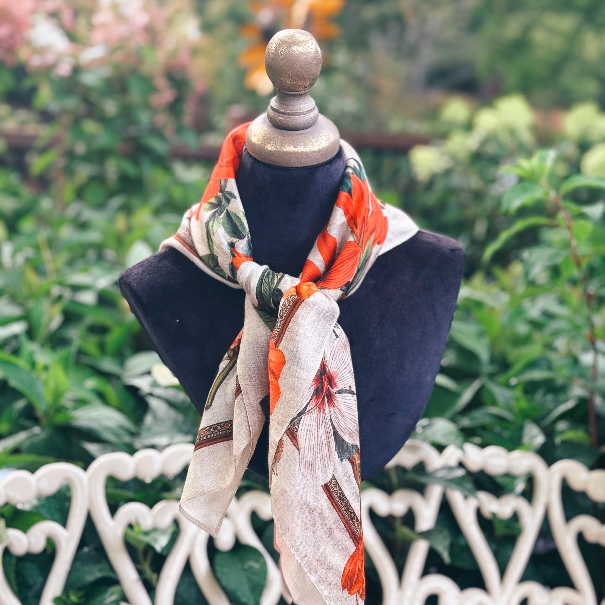 Silk Scarf - In Bloom