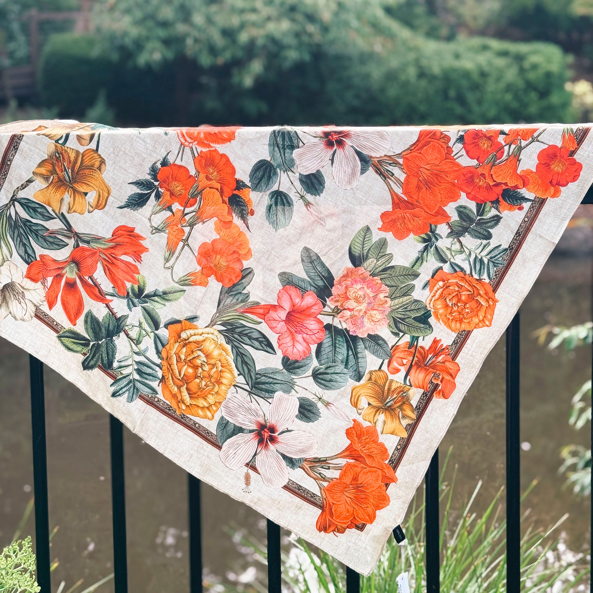 Silk Scarf - In Bloom