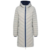 Arnie 90/10 Reversible Coat - Moonlight/Silver
