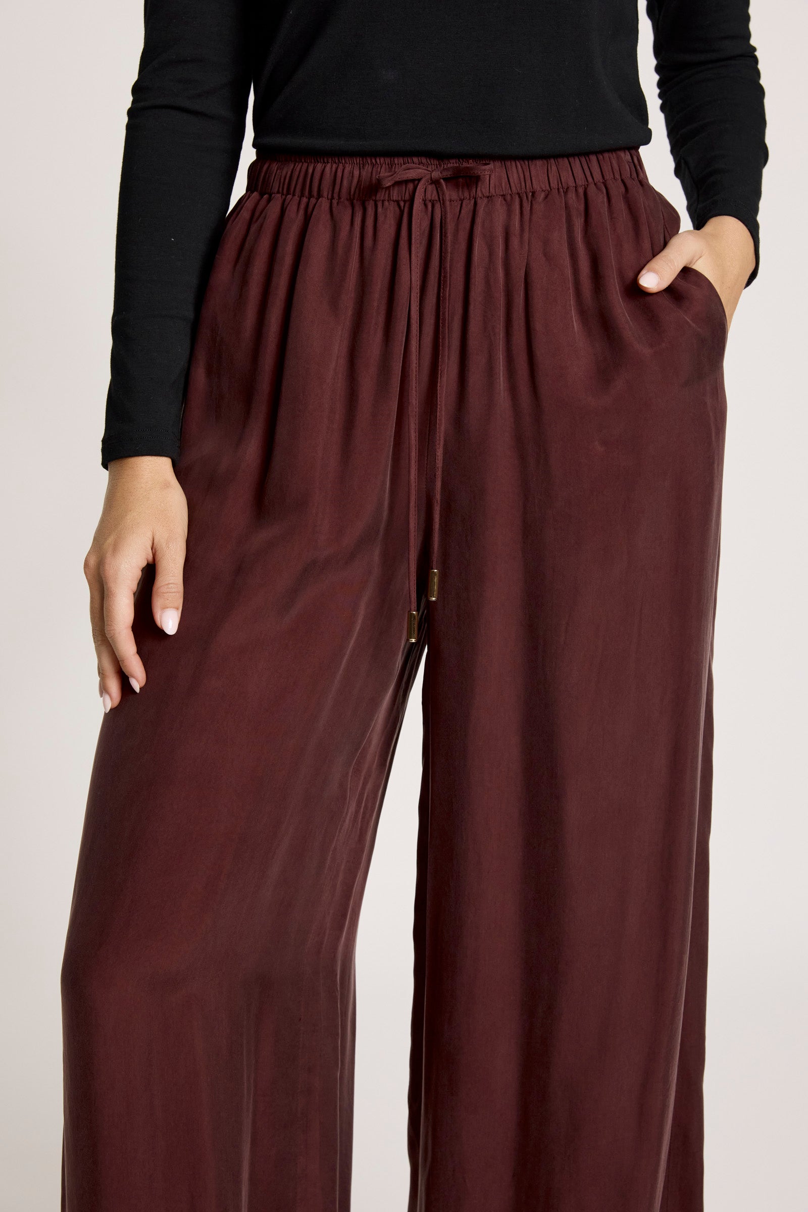 Calista Pant - Mahogany