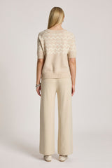 Masaai Knit Top - Dune/Bisque