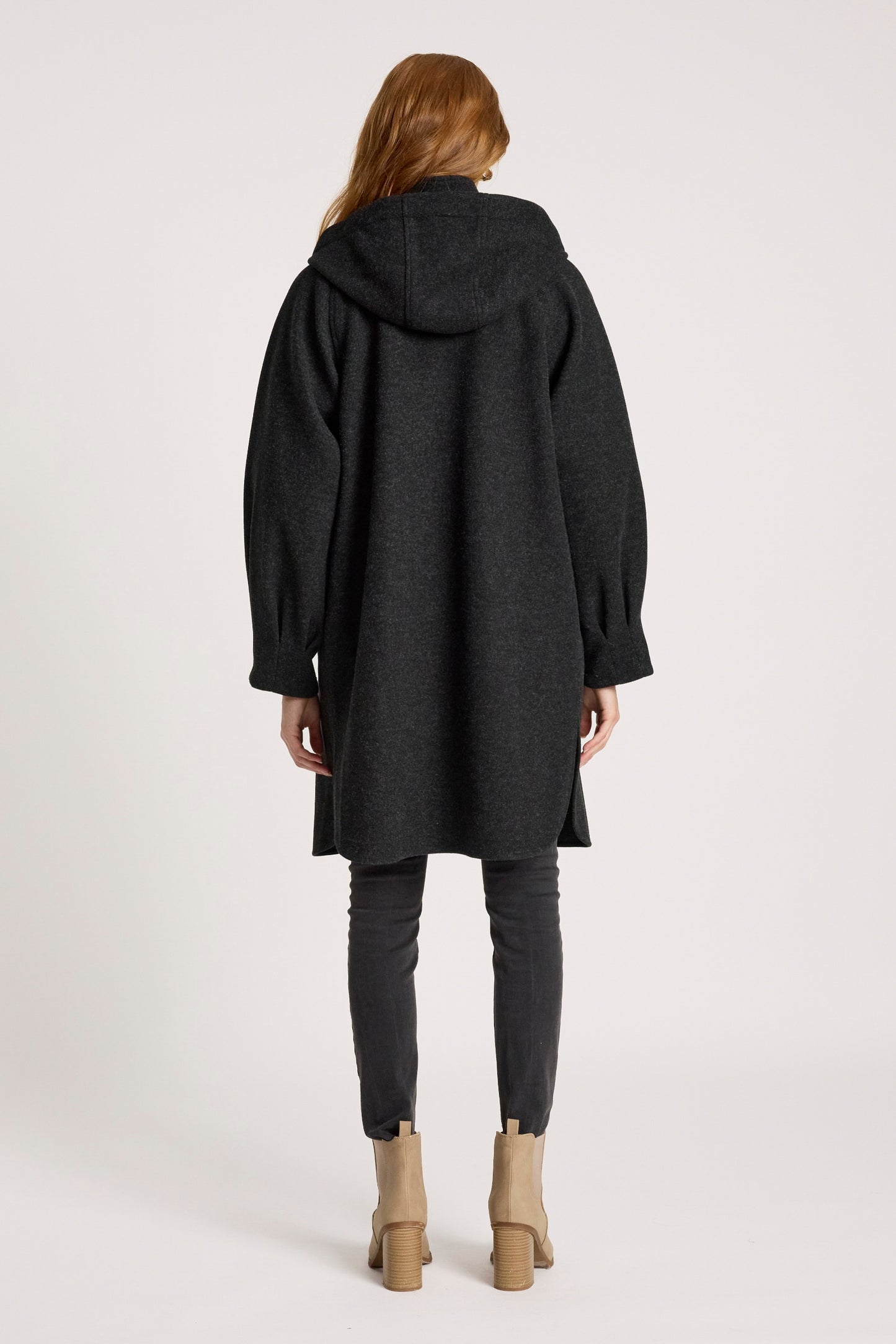 Sable Hood Jacket - Char