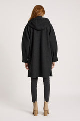 Sable Hood Jacket - Char