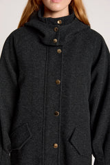 Sable Hood Jacket - Char