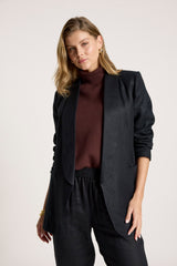 Zala Knit Vest - Mahogany