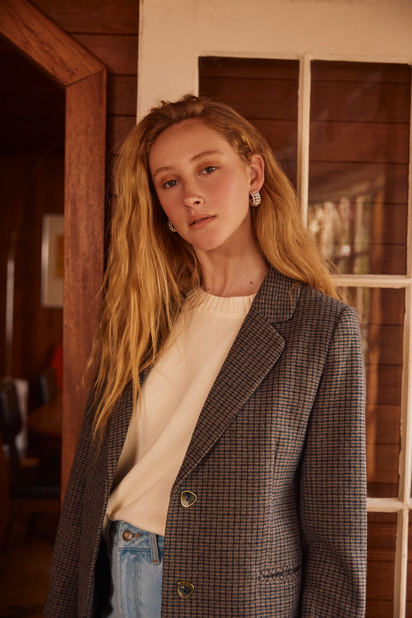 Cassidy Blazer - Taupe