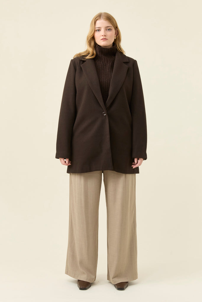 Kali Coat - Chocolate